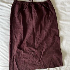 Woman’s linen skirt. Size xsmall.